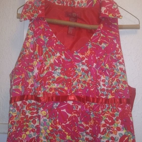 Sangria Sleeveless Sun Dress - Picture 2 of 5